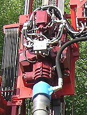 Hammer and Steel Interoc Hydraulic Drifters and Rotary Heads