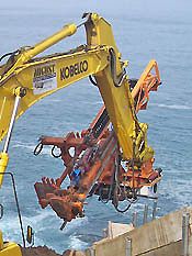 Hammer and Steel Interoc Excavator Attachments