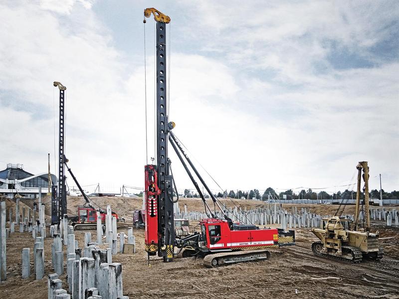 Hammer & Steel Junttan Pile Driving and Pile Drilling Rigs Gallery