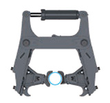 modular arms for pile driving