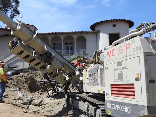 comacchio mc 15 p drill rig