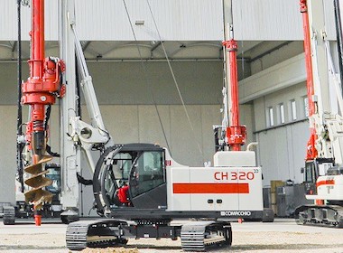 comacchio ch 320 drill rig