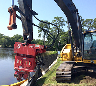 PVE Hydraulic Pile Driver & Extractor Systems