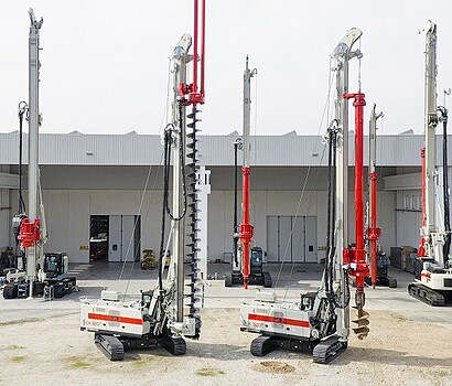 comacchio ch 320 drill rig