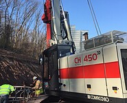 comacchio ch 450 drill rig